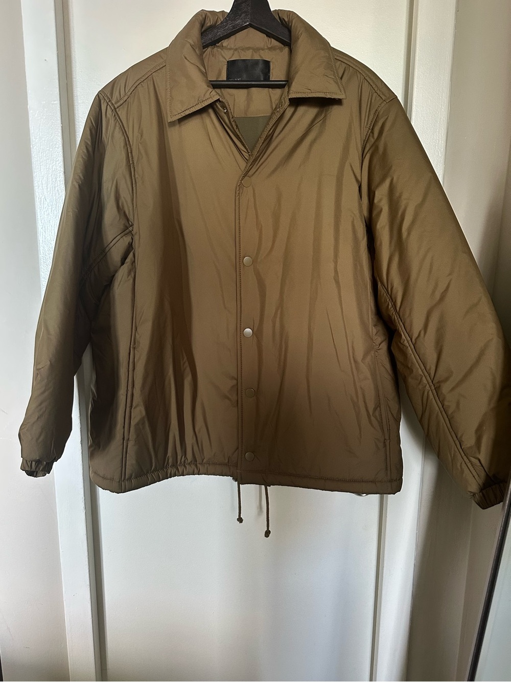 Oak + Fort Olive Puffer Jacket